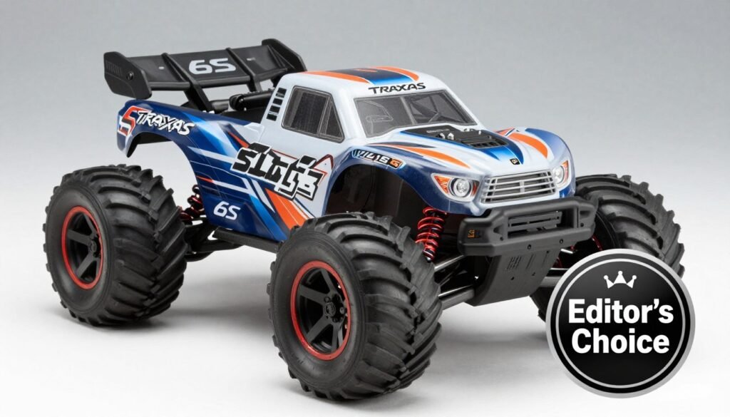 Traxxas Sledge 6S with Editor's Choice badge